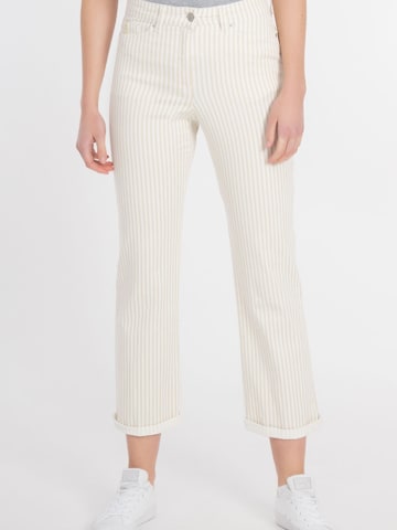 Recover Pants Regular Broek 'Frieda' in Beige: voorkant