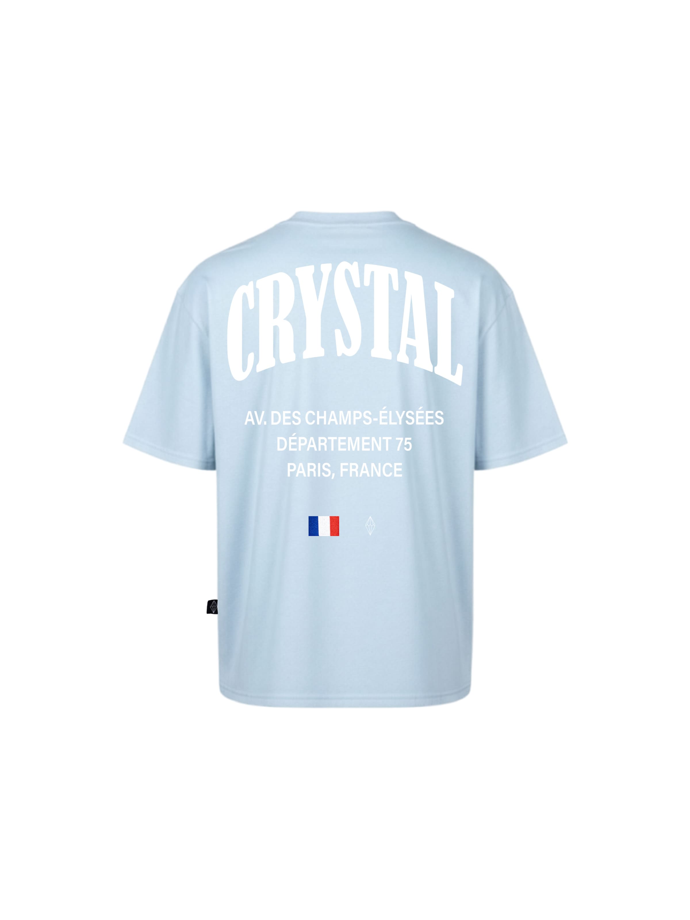 Crystal Paris Shirt 'Champs' in Blue: front