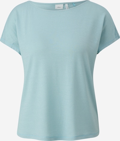 s.Oliver BLACK LABEL T-Shirt in hellblau, Produktansicht
