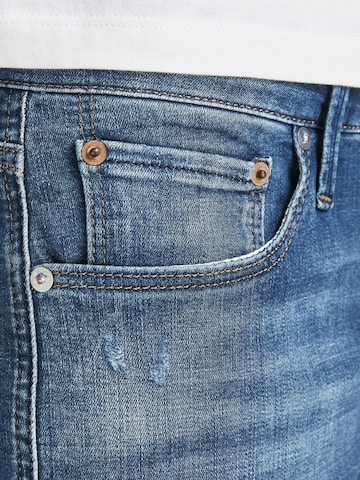 JACK & JONES Slimfit Jeans i blå