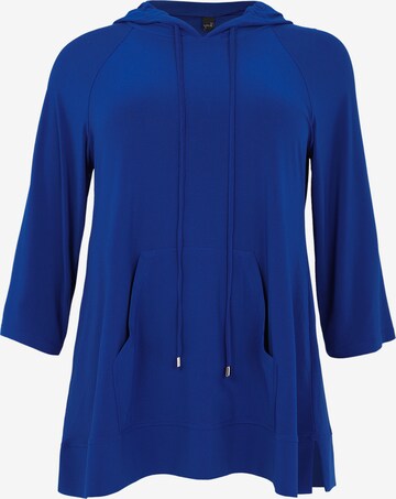 Yoek Sweatshirt in Blauw: voorkant