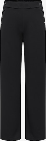 Only Petite Regular Trousers 'ONLRINA' in Black: front