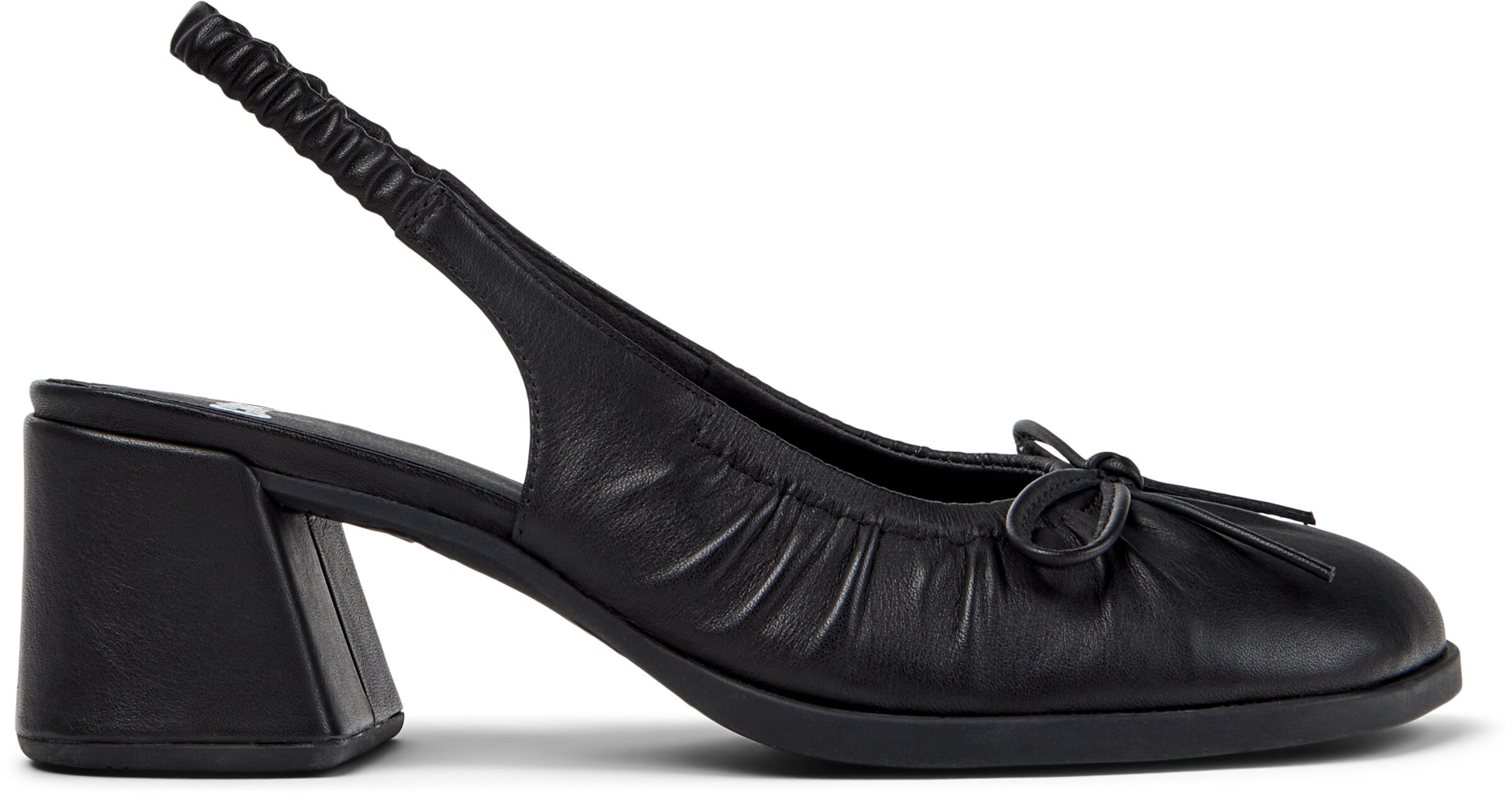 Escarpins à bride arrière 'Kora' CAMPER en noir