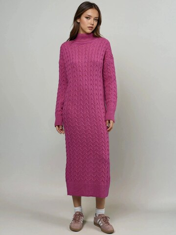 My fashionPletena haljina - roza boja