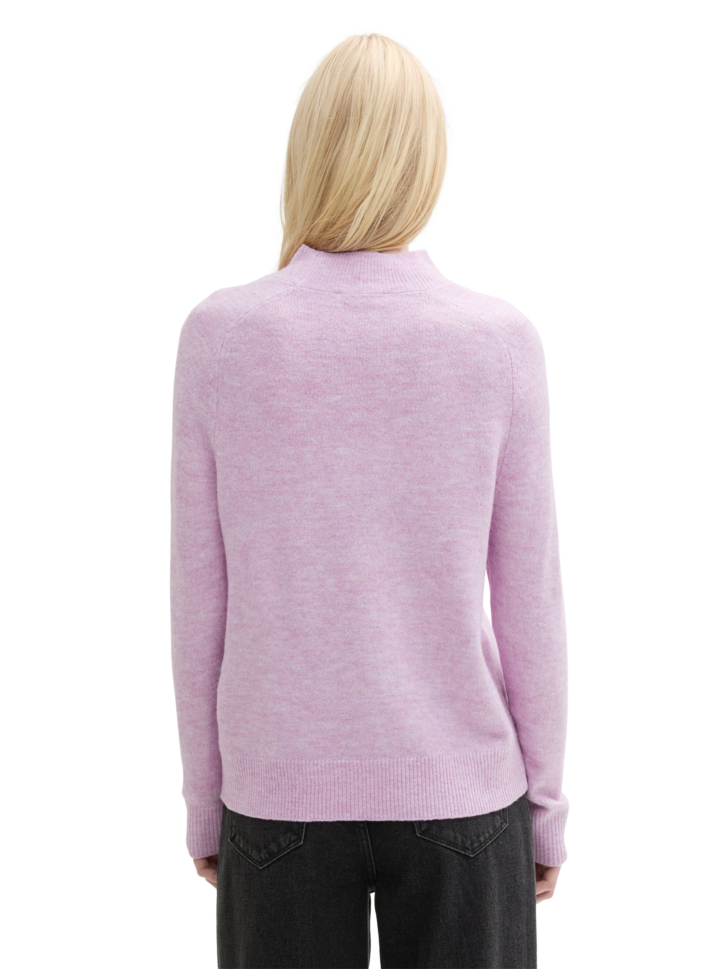 TOM TAILOR DENIM Sweater in Purple