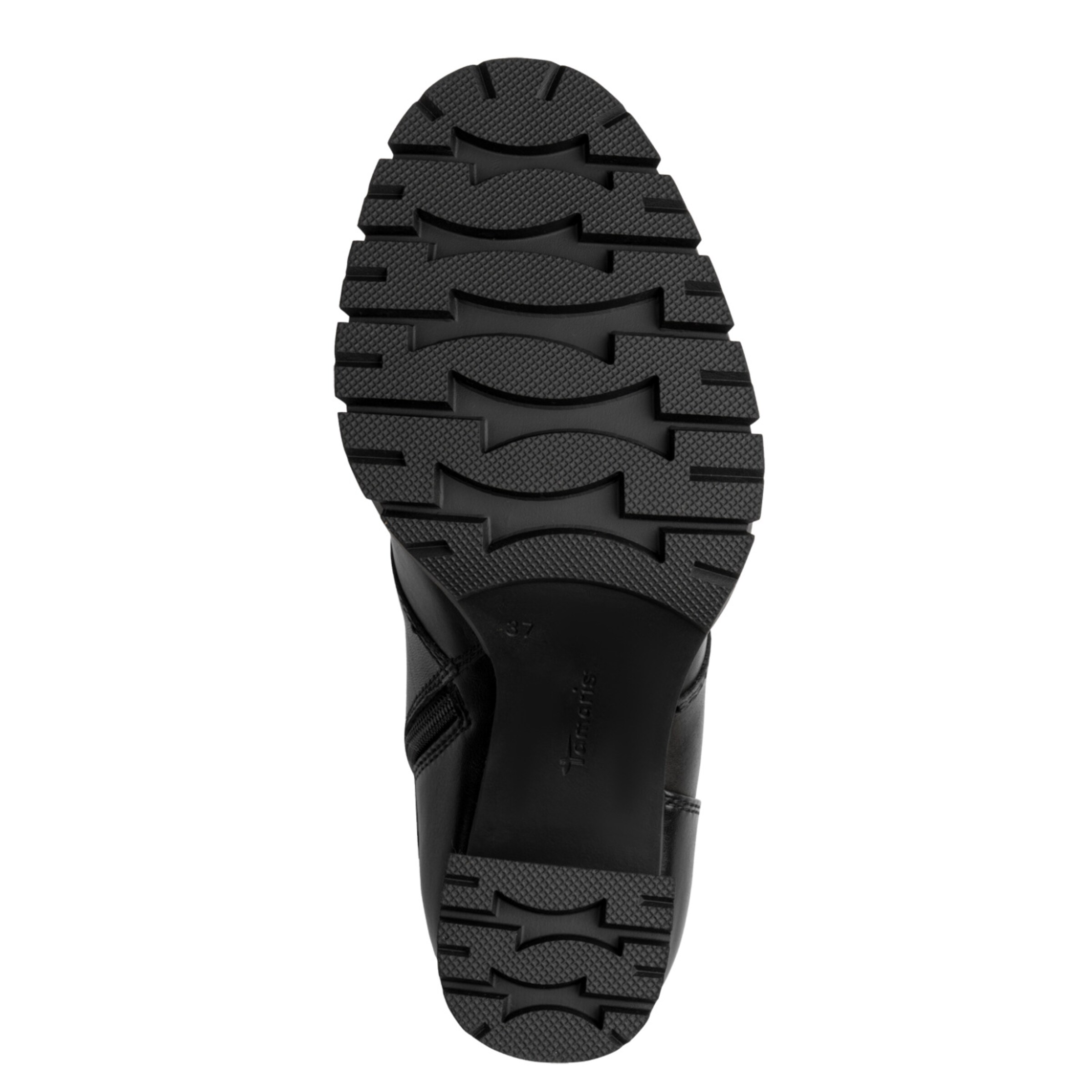 Tamaris Schnürstiefelette in Schwarz