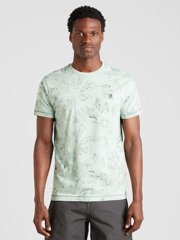 Gabbiano T-shirt i grön: framsida