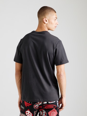 Jordan T-Shirt 'PSG' in Schwarz: Rückseite