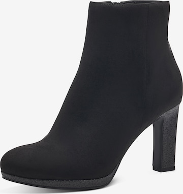 MARCO TOZZI Ankle Boots in Black: front