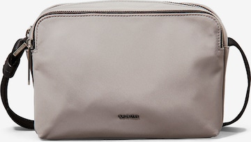 Calvin Klein Crossbody bag in Grey: front
