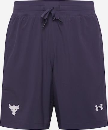 UNDER ARMOUR - Calças de desporto em azul: frente