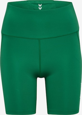 Hummel Спортивные штаны 'Pulse' в Зеленый: спереди