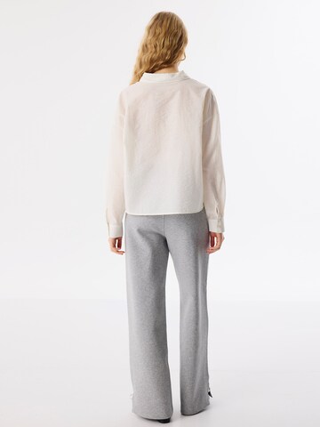 Chemisier Twist en beige