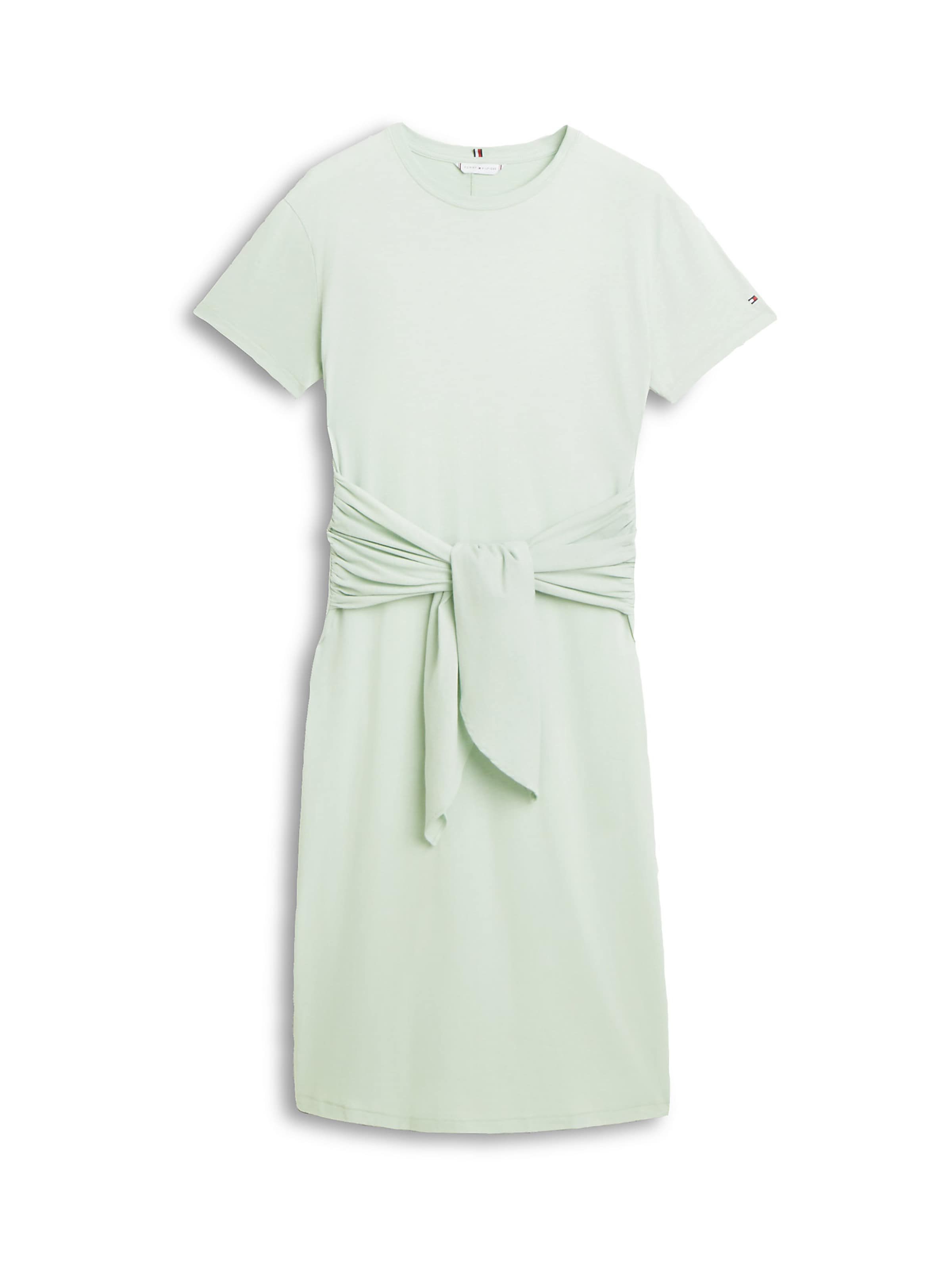 Robe TOMMY HILFIGER en vert : devant