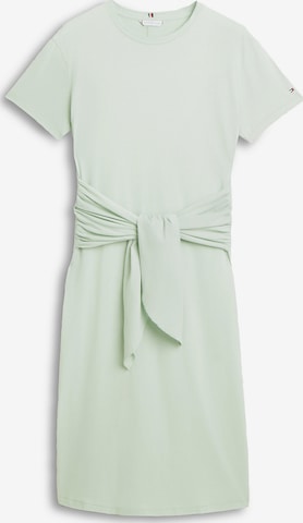 Robe TOMMY HILFIGER en vert : devant