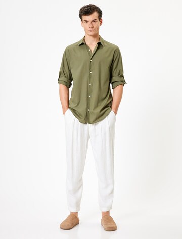 Koton Regular fit Button Up Shirt in Green