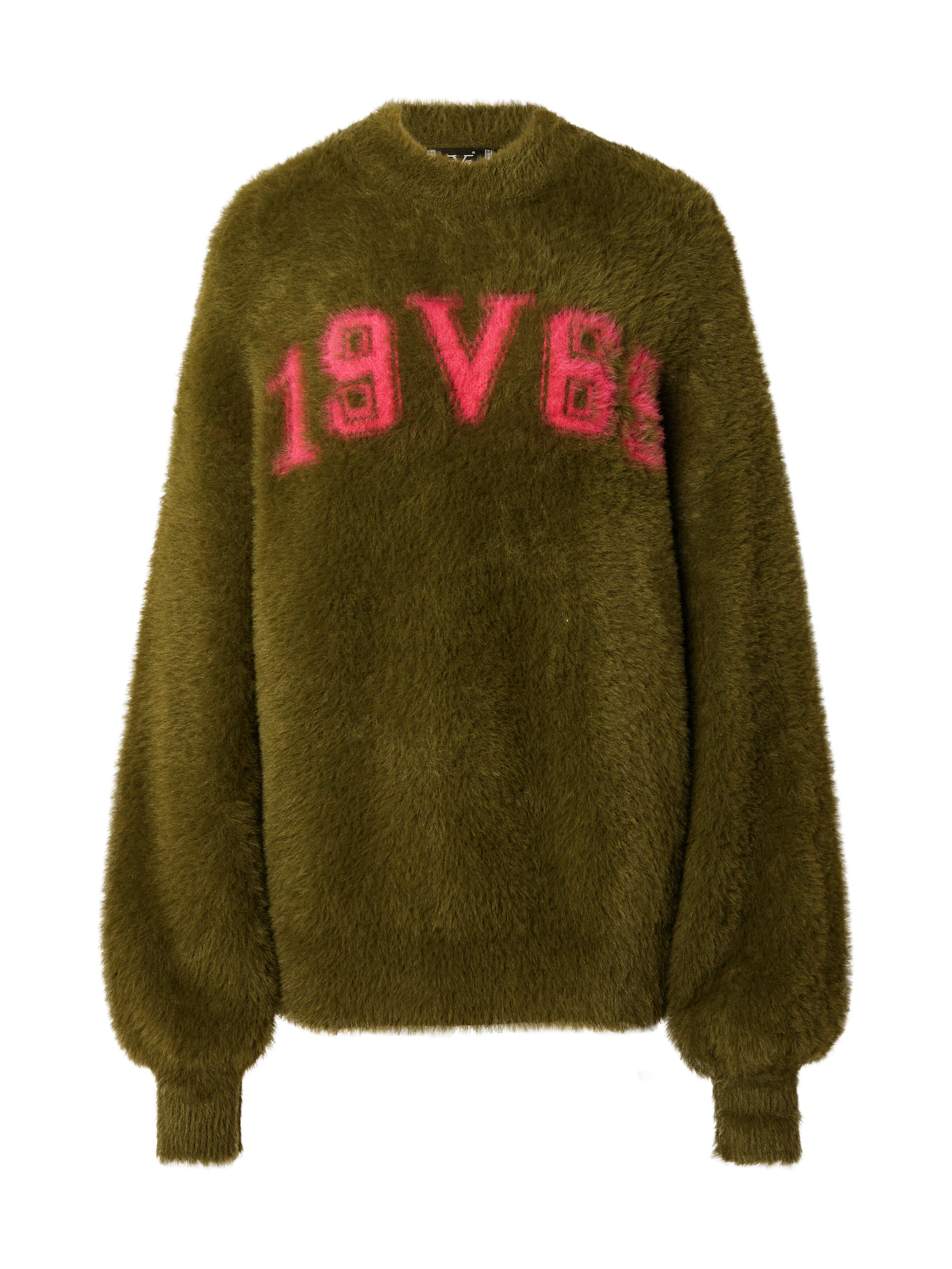 19V69 ITALIA Pullover 'Stella' in Grün: Vorderseite