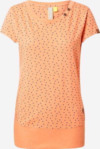 Alife and Kickin Shirt in Orange: front