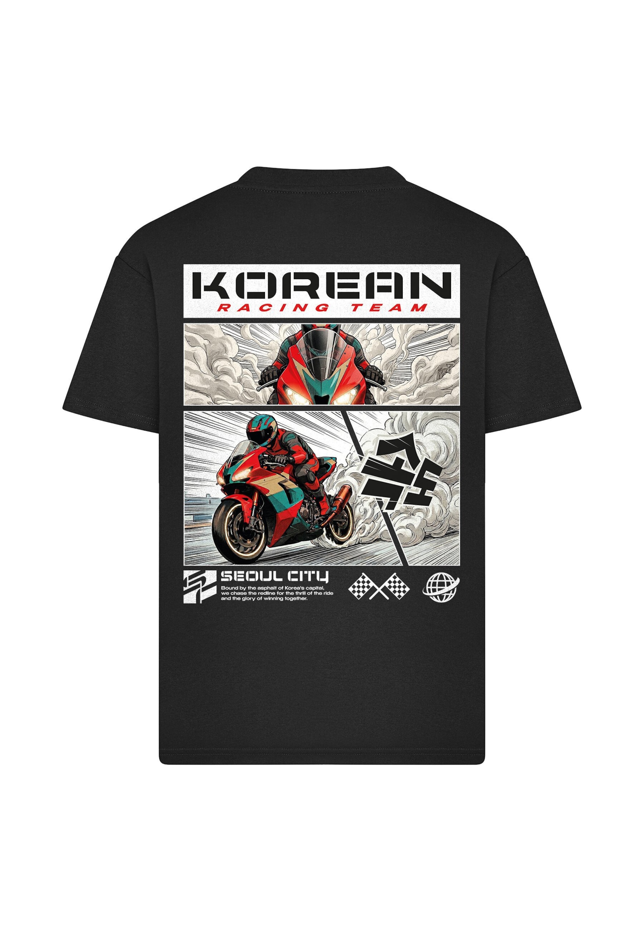 Mister Tee Shirt in Zwart: terug