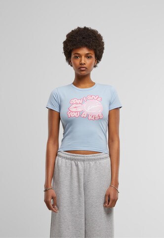 T-shirt 'Bubblegum' Karl Kani en bleu : devant