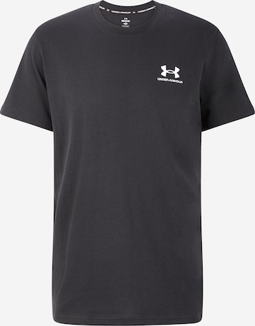 UNDER ARMOUR Sportshirt in Schwarz: predná strana