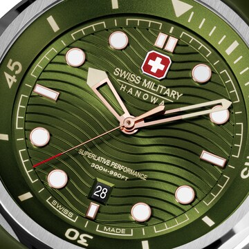 SWISS MILITARY HANOWA Analog watch 'Breakwater' in Green