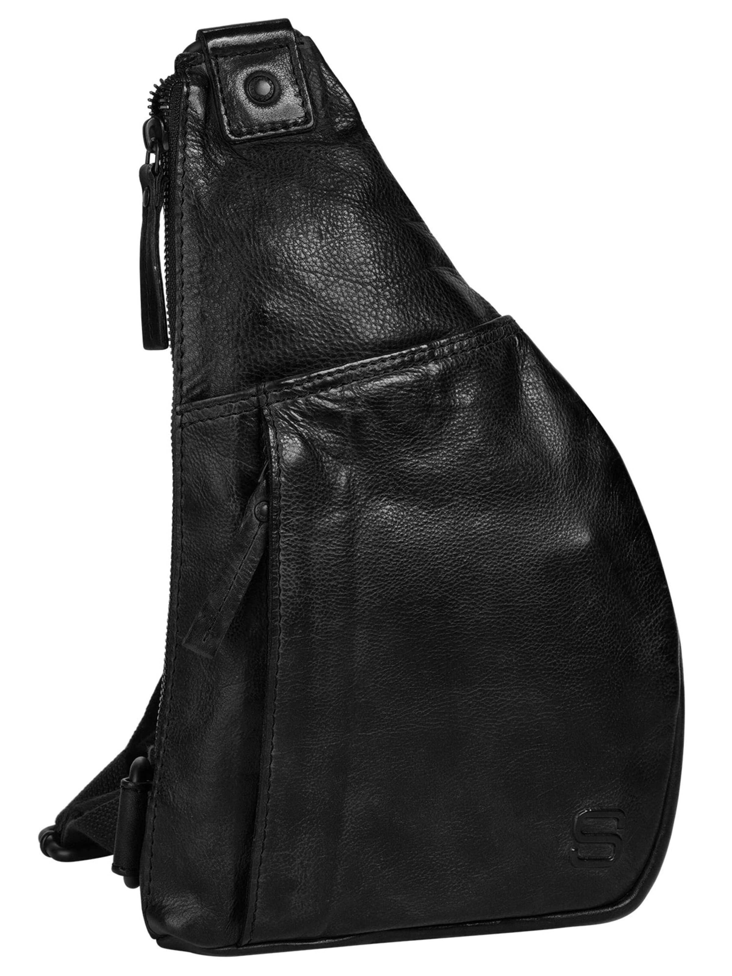 Spikes & Sparrow Crossbody Bag in Black