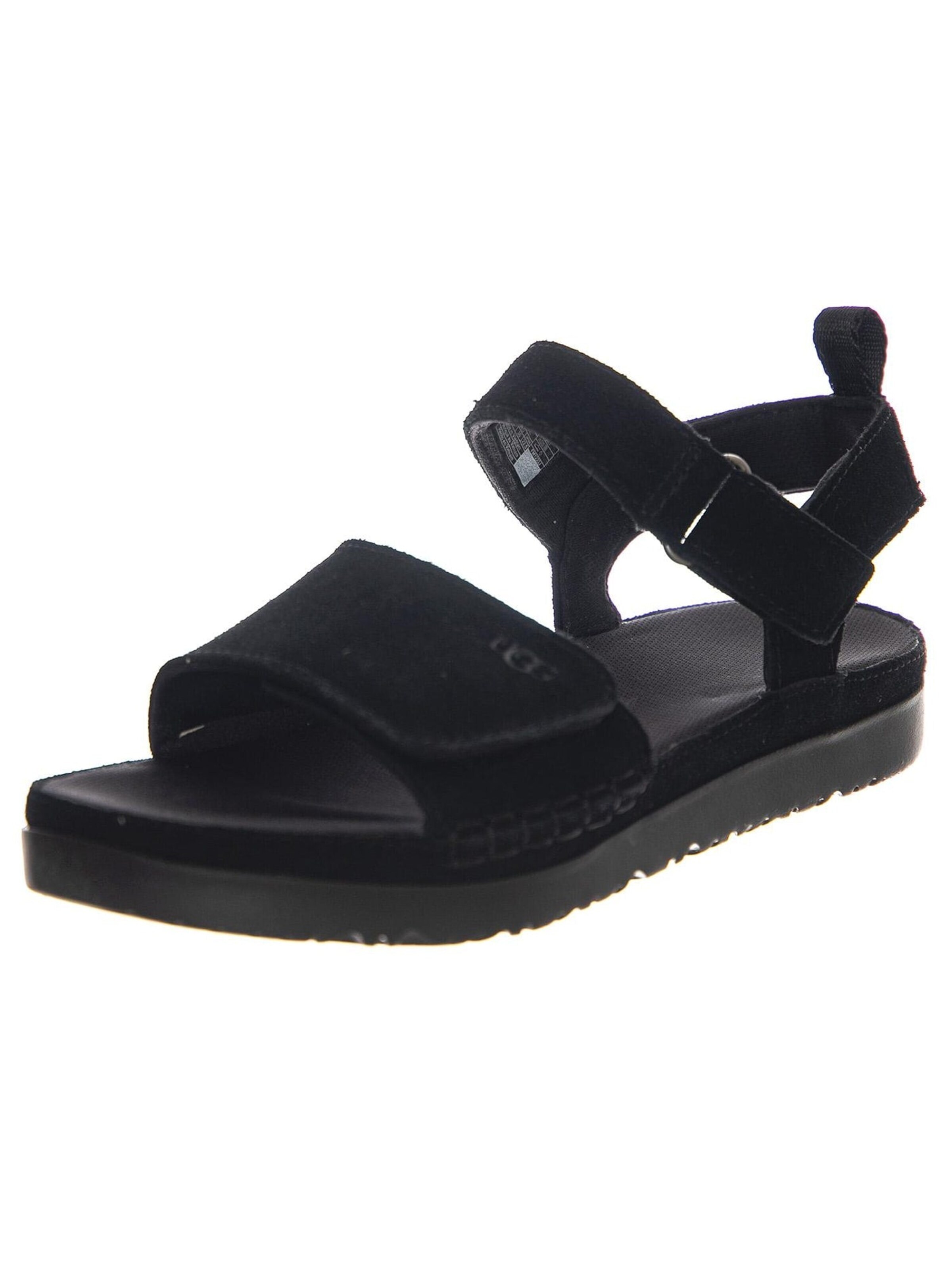 Sandales 'Goldenstar' UGG en noir : devant