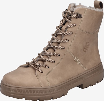 Rieker Schnürstiefel in Braun: Vorderseite