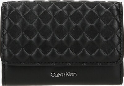 Calvin Klein Naudas maks, krāsa - melns / Sudrabs, Preces skats