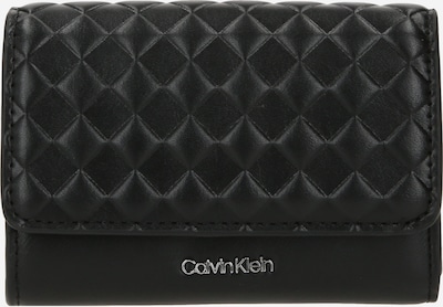 Calvin Klein Porte-monnaies en noir / argent, Vue avec produit