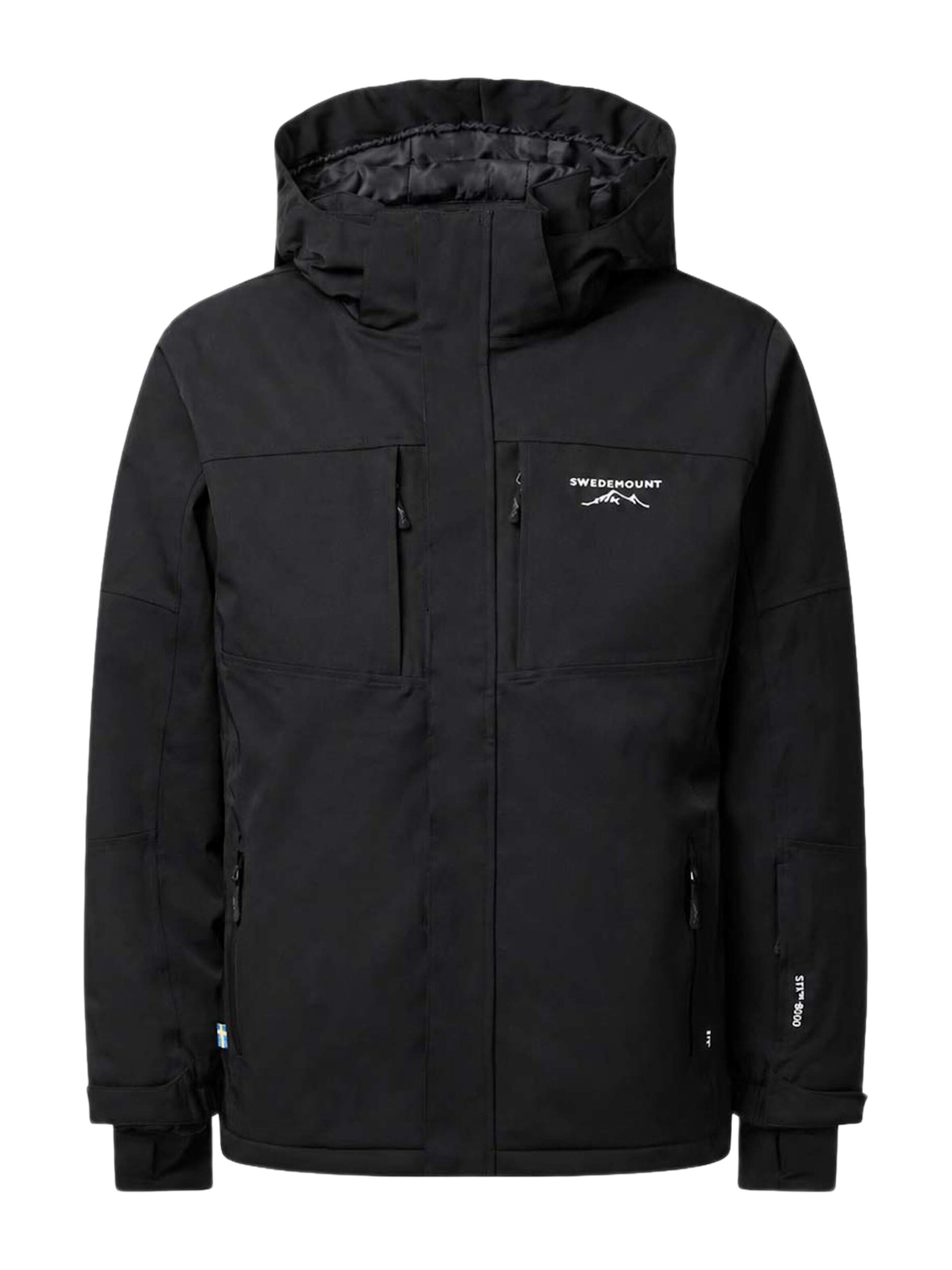 SWEDEMOUNT Sportsjakke 'St. Anton' i sort: forside