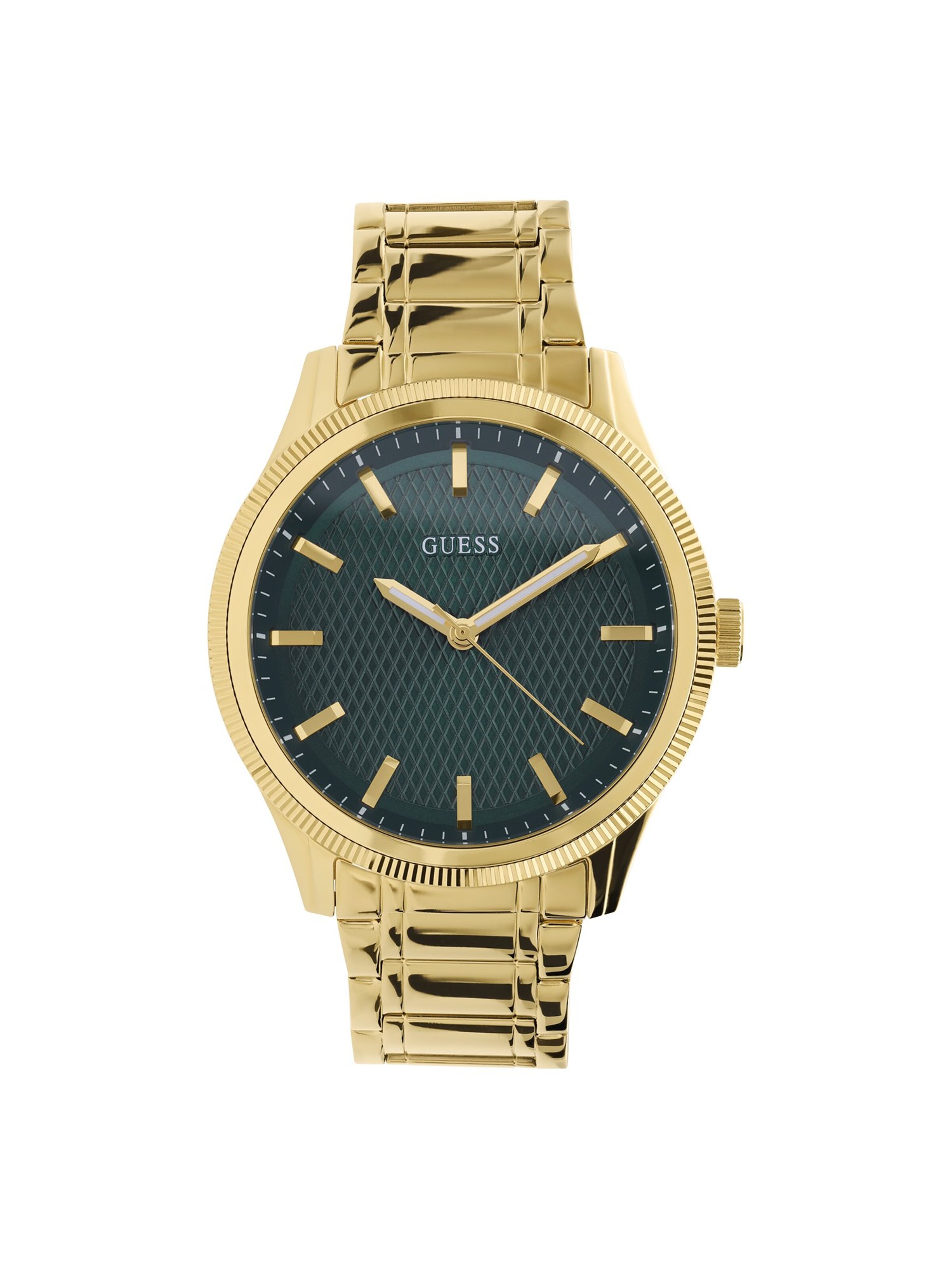 GUESS Uhr 'Design' in Gold: Vorderseite