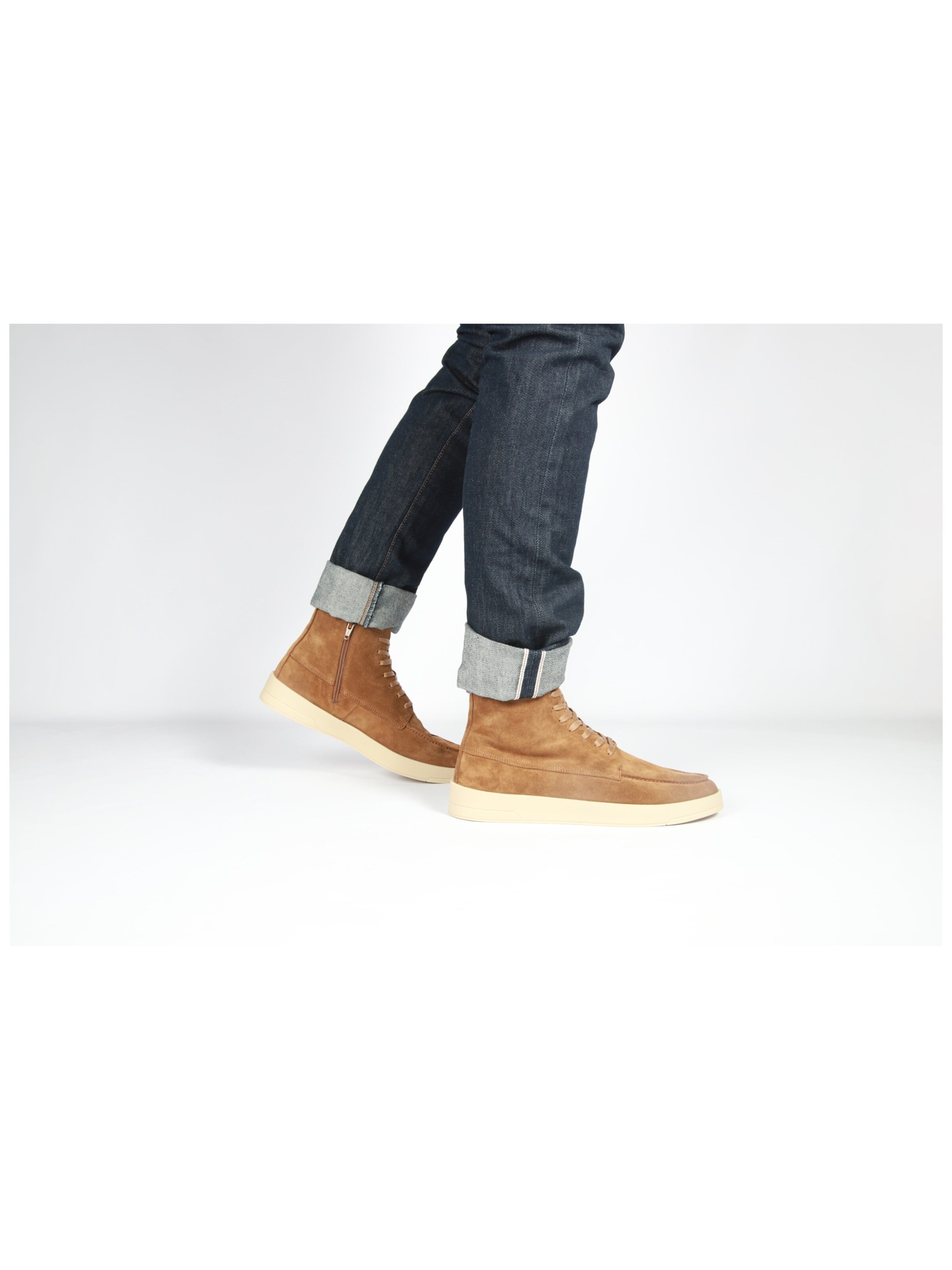 BLACKSTONE Sneaker high 'CATO BANKS'‌‌‌‌‌‌‌ in Braun