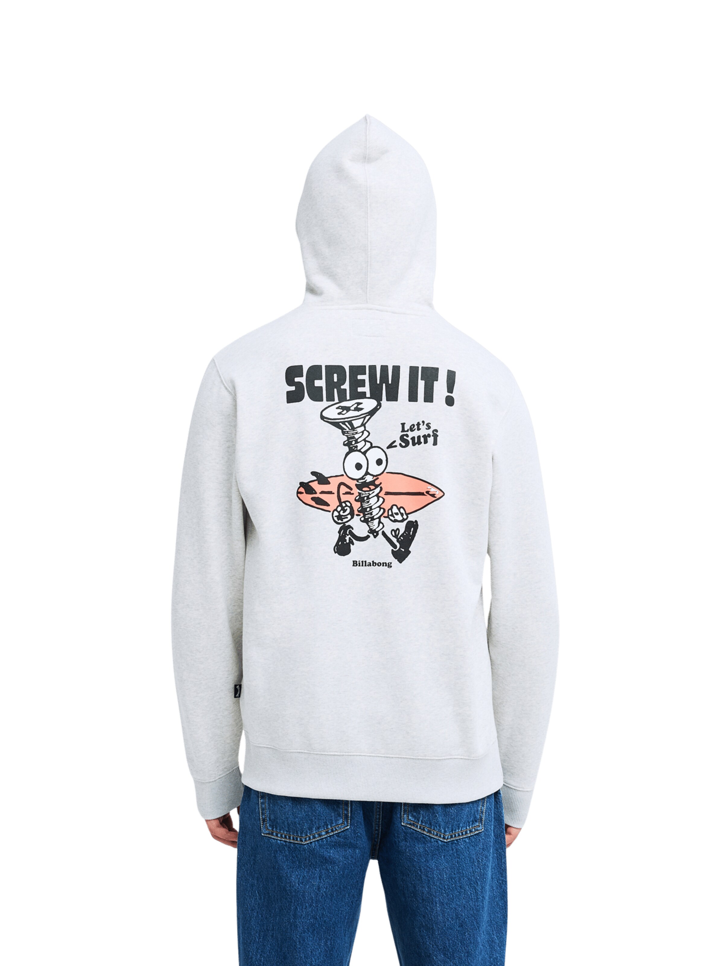 BILLABONG Sweatshirt in Grey: front
