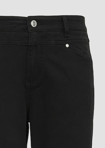 s.Oliver Slimfit Broek in Zwart