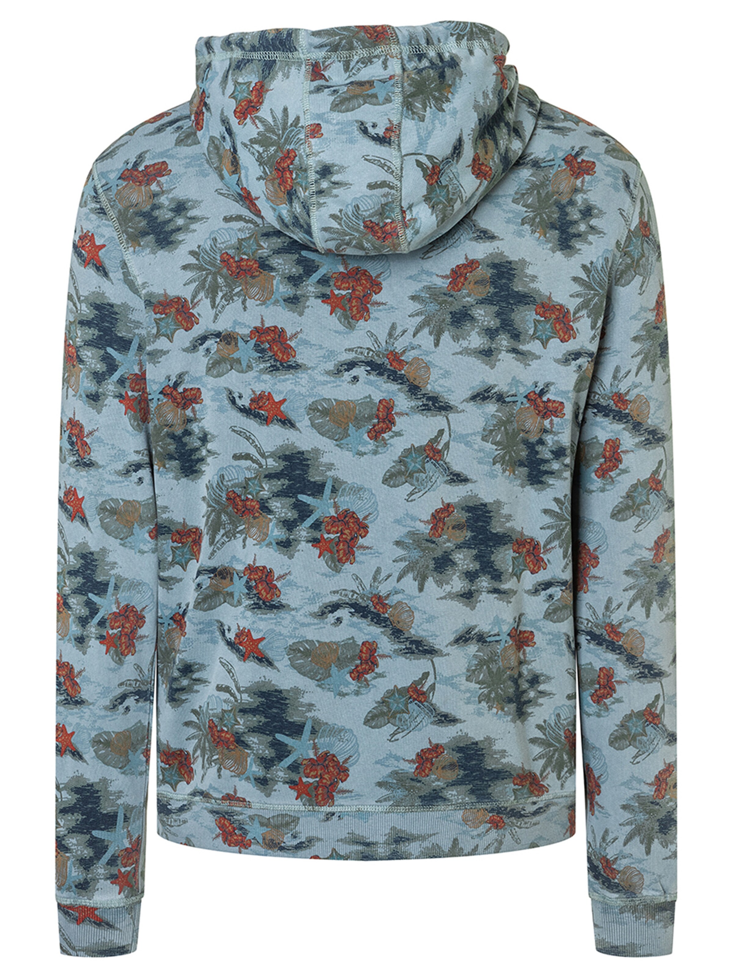 TIMEZONE Hoodie Timezone in Blau