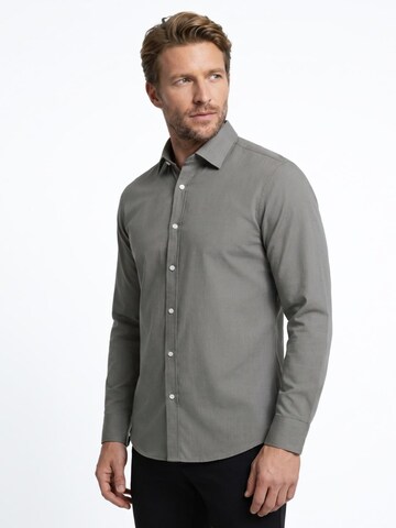 Pako Lorente Koszulka 'Szara koszula męska 100% bawełna Slim Pako Lorente roz. 3XL' w kolorze szary