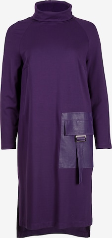 HELMIDGE Dress in Purple: front