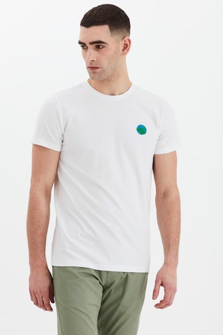 !Solid Shirt 'THORGE' in White: front