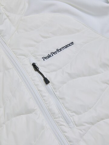 PEAK PERFORMANCE Outdoor Jacket in White