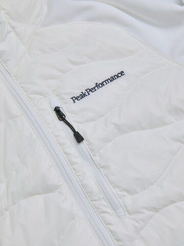 Veste outdoor PEAK PERFORMANCE en blanc