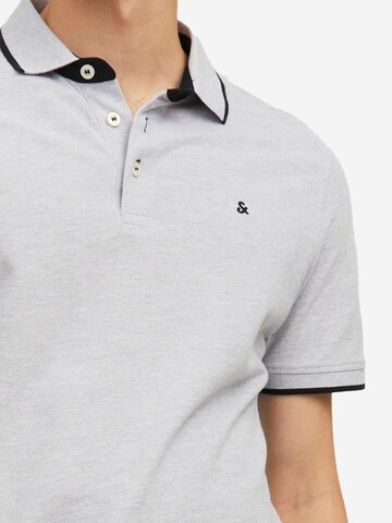 JACK & JONES Shirt 'Paulos - Slim Fit' in Grey