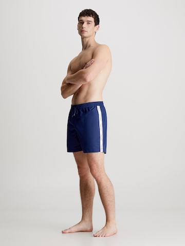 Calvin Klein Swimwear Badeshorts i blå