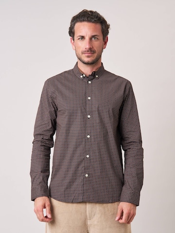 Coupe regular Chemise Deeluxe en noir
