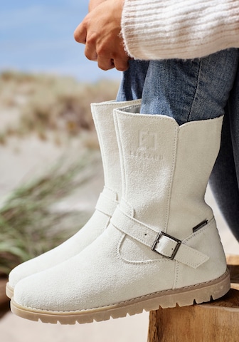 Bottes Elbsand en beige : devant