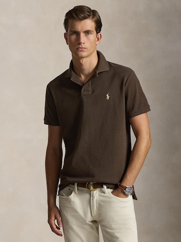 Polo Ralph Lauren Tričko – hnědá: přední strana