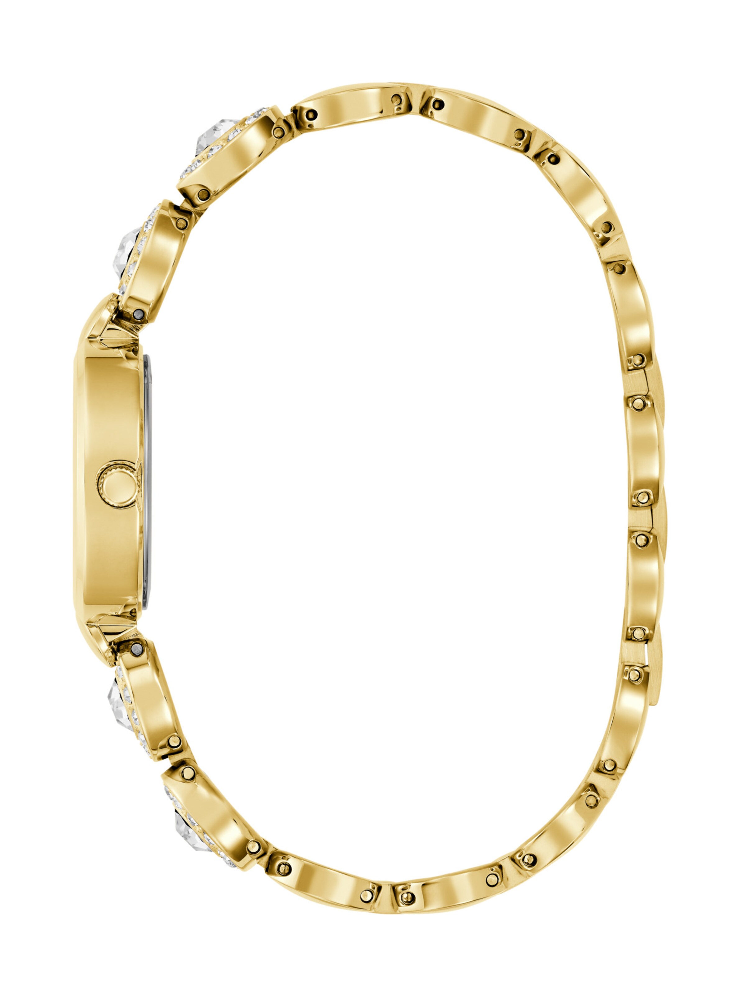 GUESS Analog watch 'Stardom' in Gold