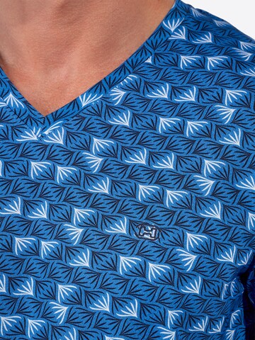 Pyjama court ' Sleepwear Beachcomber ' HOM en bleu