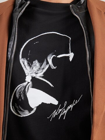 Karl Lagerfeld Póló - fekete